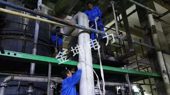 山东FRPP管道安装工程案例